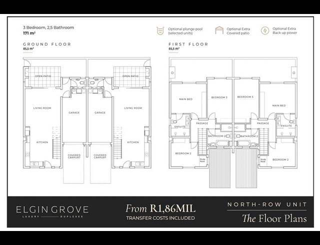 3 BEDROOM TOWNHOUSE FOR SALE IN FERNDALE